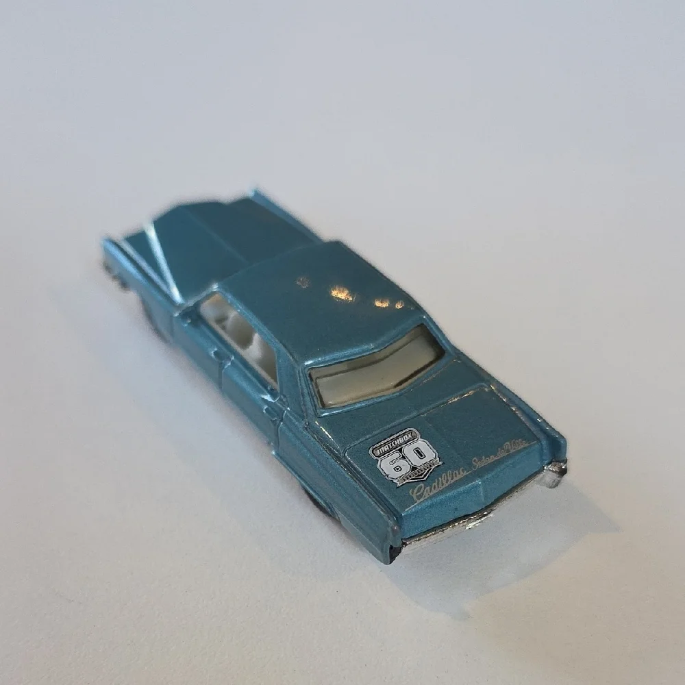 60th Anniversary Hot Wheels Cadillac Sedan DeVille '69 Diecast Car Model
